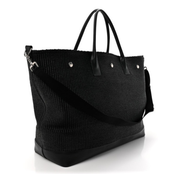 TREND 2025 NWT Huge YSL Tote raffia Saint Laurent Rive Gauche - Picture 4 of 8